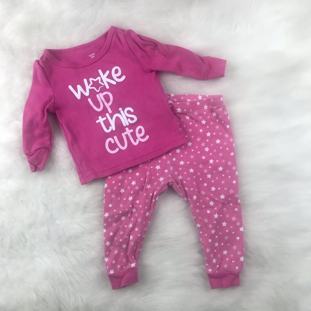 Toddler 2 piece shirt and pants sleepwear pajamas